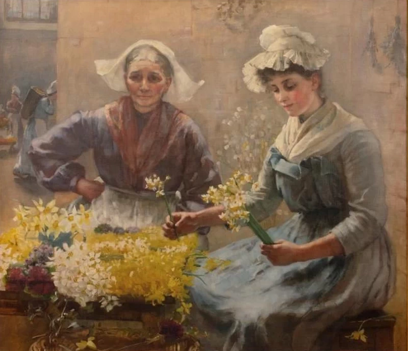 Il mercato dei fiori